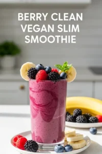 Berry Clean Vegan Slim Smoothie