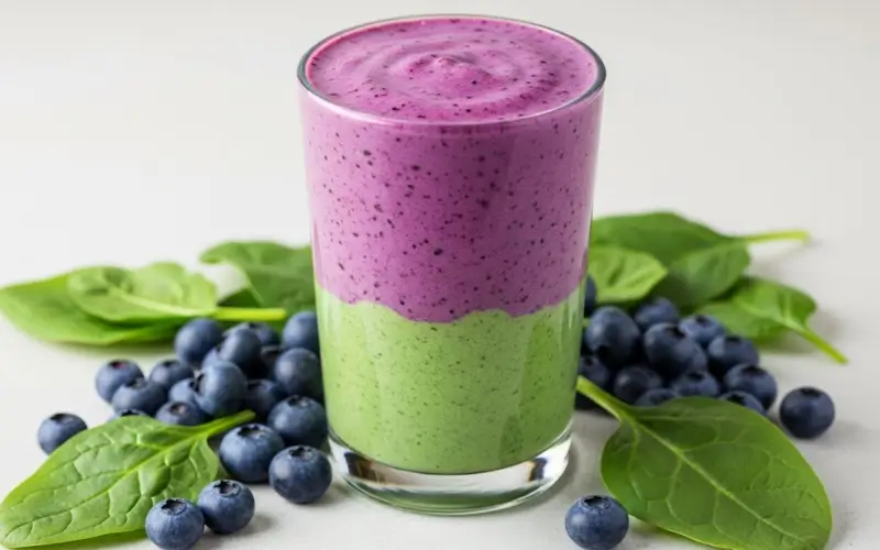 Blueberry Spinach Smoothie