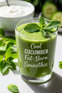 Cool Cucumber Fat-Burn Smoothie