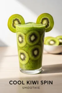 Cool Kiwi Spin Smoothie
