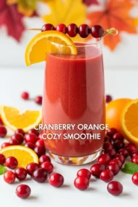 Cranberry Orange Cozy Smoothie