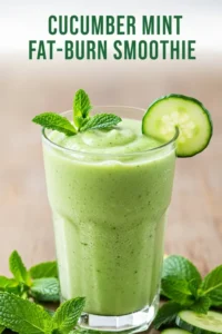 Cucumber Mint Fat-Burn Smoothie