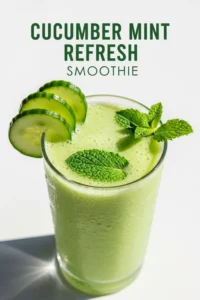 Cucumber Mint Refresh Smoothie