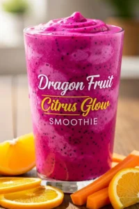 Dragon Fruit Citrus Glow Smoothie