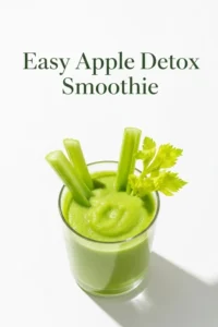 Easy Apple Detox Smoothie