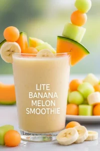 Lite Banana Melon Smoothie