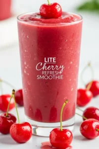 Lite Cherry Refresh Smoothie