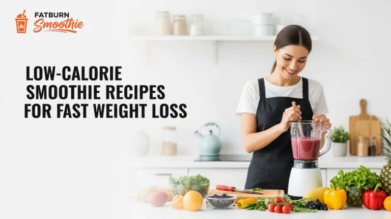 Low-Calorie Smoothie Recipes for Fast Weight Loss