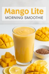 Mango Lite Morning Smoothie