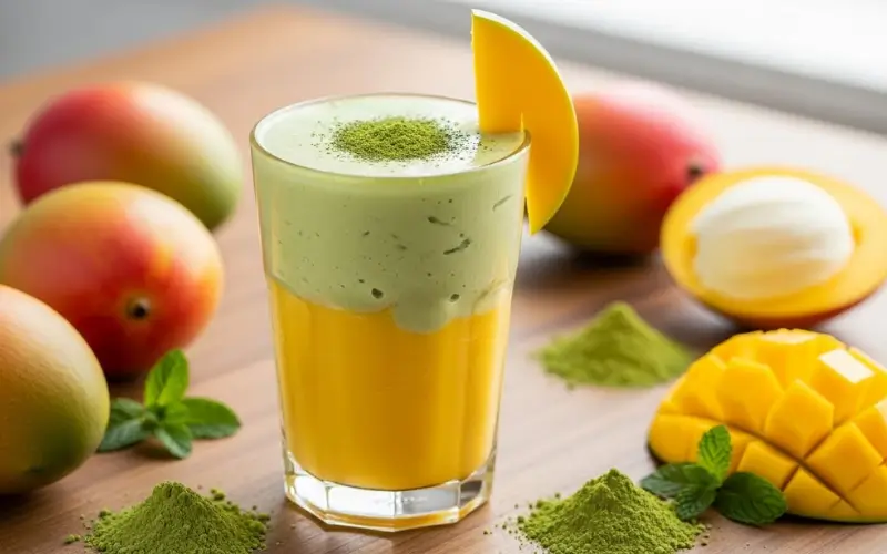 Matcha Mango Smoothie