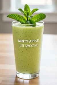 Minty Apple Lite Smoothie