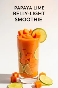 Papaya Lime Belly-Light Smoothie