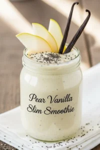 Pear Vanilla Slim Smoothie
