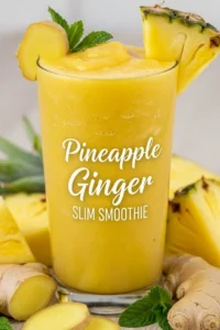 Pineapple Ginger Slim Smoothie