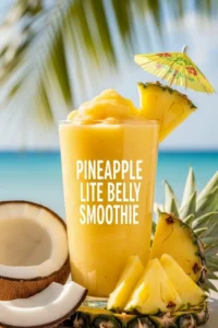 Pineapple Lite Belly Smoothie
