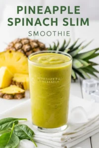 Pineapple Spinach Slim Smoothie
