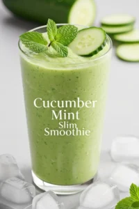 Slim & Fresh Cucumber Mint Smoothie