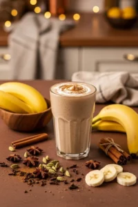 Spiced Banana Chai Smoothie