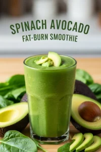 Spinach Avocado Fat-Burn Smoothie