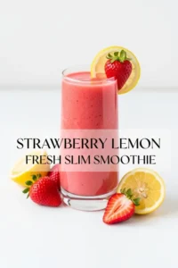 Strawberry Lemon Fresh Slim Smoothie