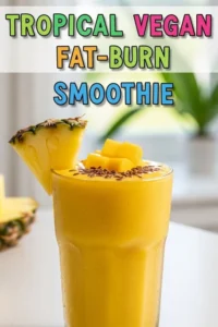 Tropical Vegan Fat-Burn Smoothie