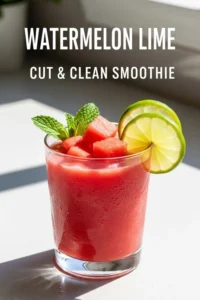 Watermelon Lime Cut & Clean Smoothie