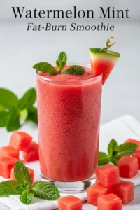 Watermelon Mint Fat-Burn Smoothie