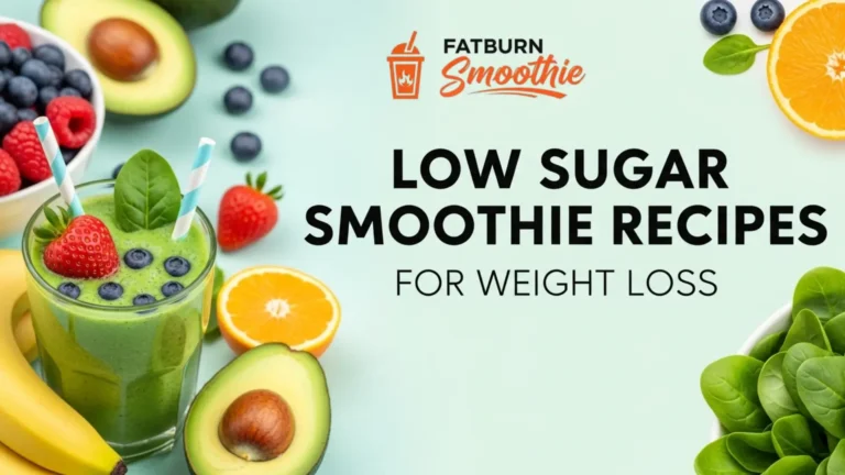 Low Sugar Smoothie Recipes for Weight Loss IMAGE