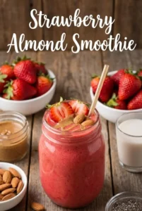 Strawberry Almond Smoothie