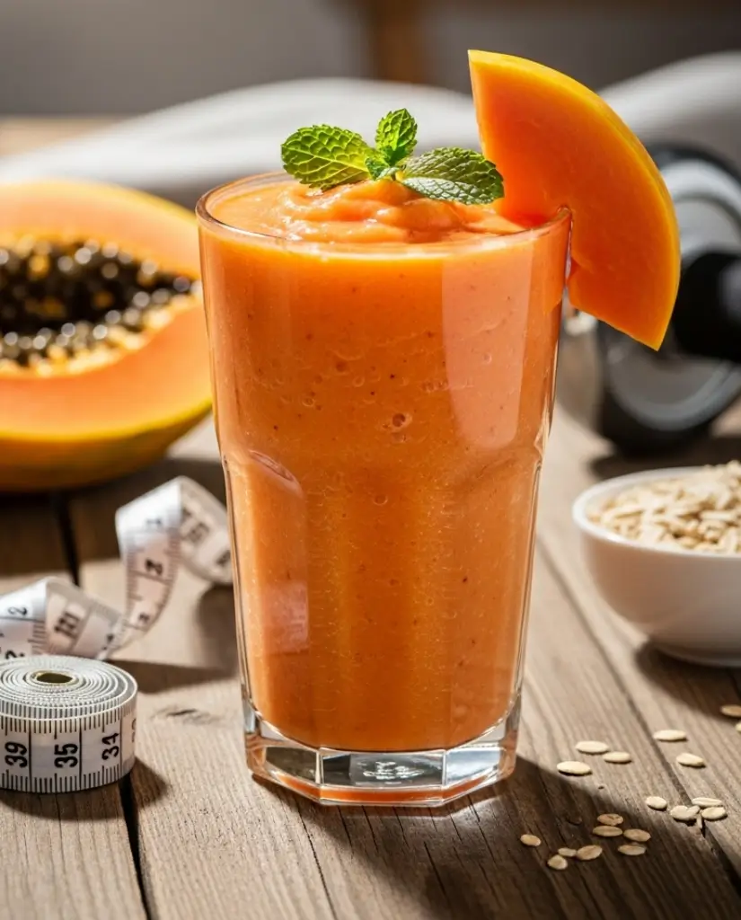 Papaya Smoothie for Weight Loss