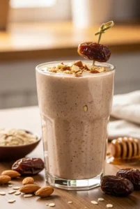 Almond Date Energy Smoothie