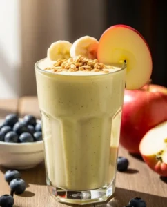 Apple Banana Yogurt Morning Smoothie