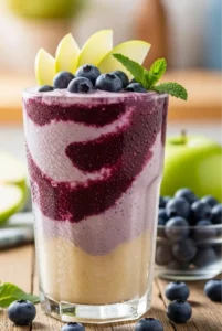 Apple Blueberry Weight Loss Smoothie