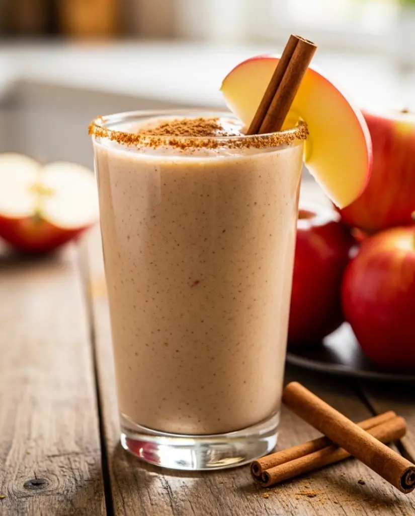 Apple Berry Spinach Smoothie