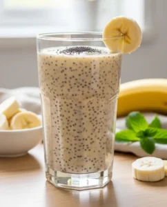 Banana Chia Morning Smoothie