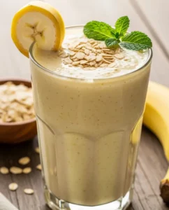 Banana Oat Morning Smoothie