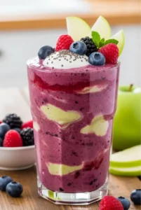 Berry Apple Weight Loss Smoothie