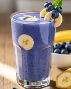 Blueberry Banana Morning Smoothie