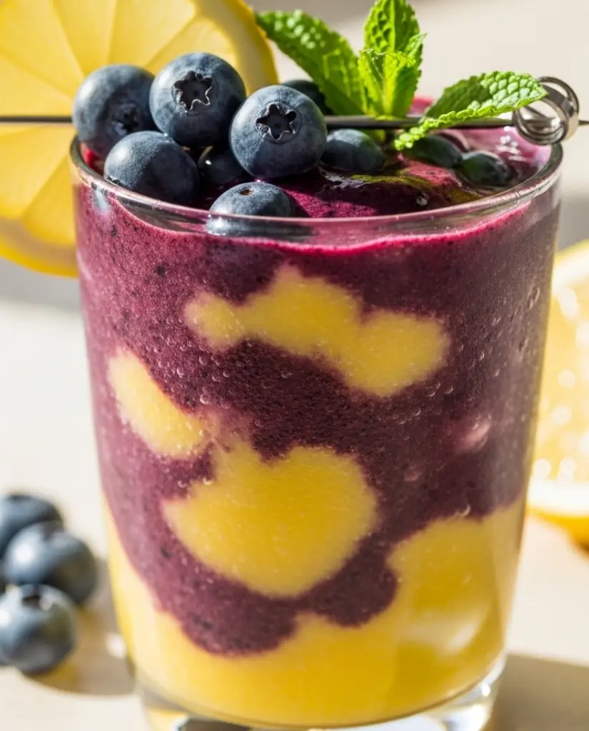 Blueberry Lemon Energy Smoothie