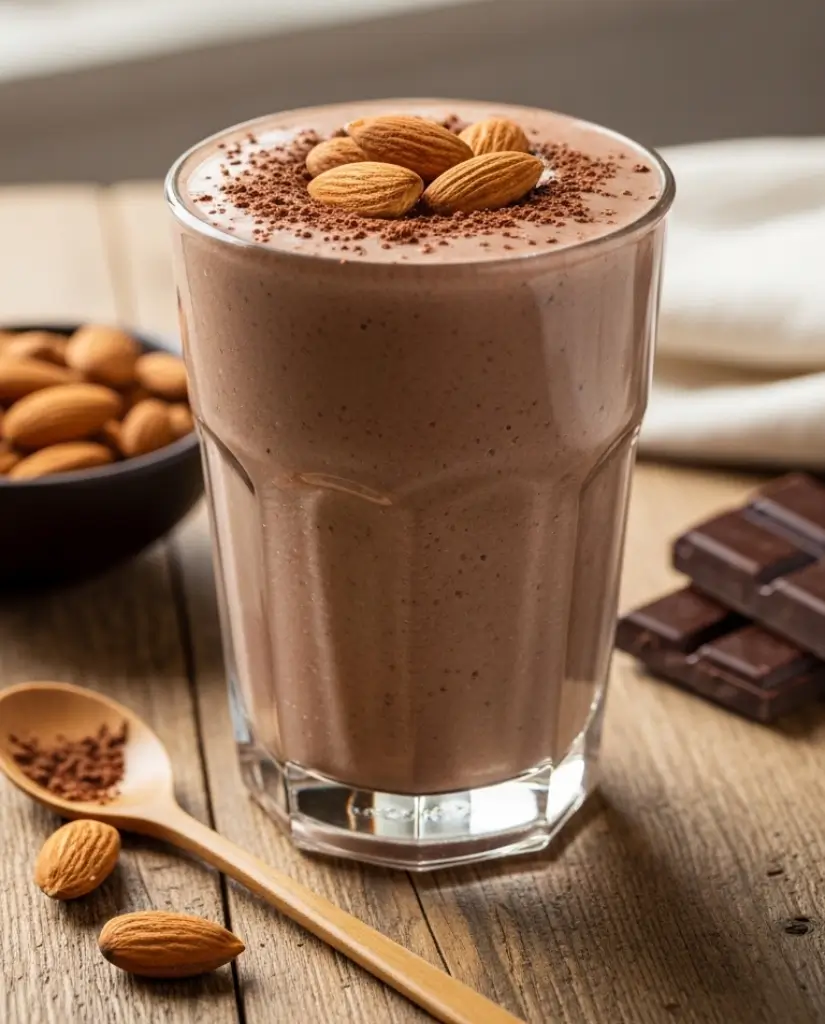 Chocolate Almond Keto Smoothie