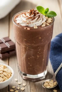 Chocolate Oats Fat Burning Smoothie