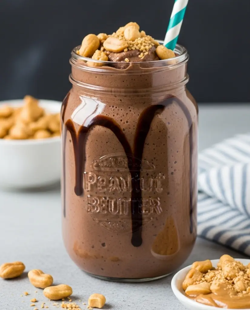 Chocolate Peanut Butter Smoothie