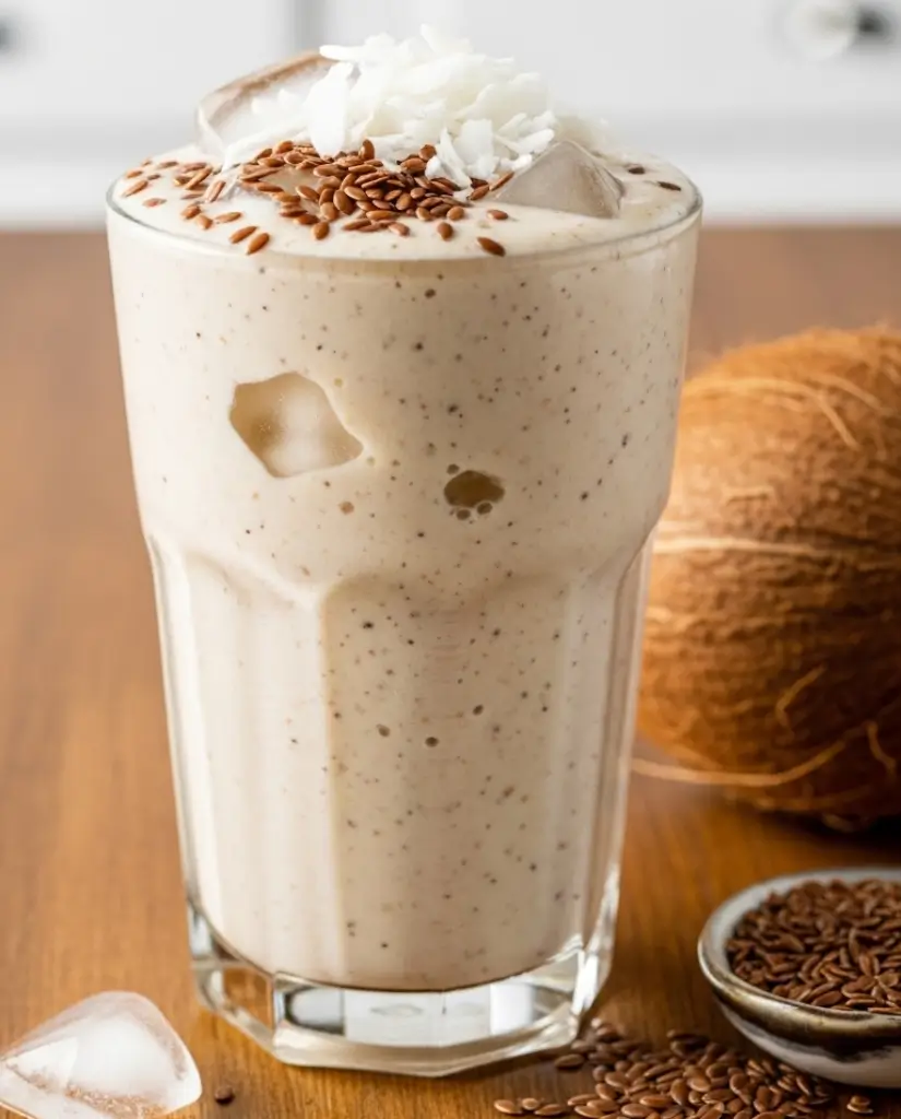 Coconut Flax Keto Smoothie