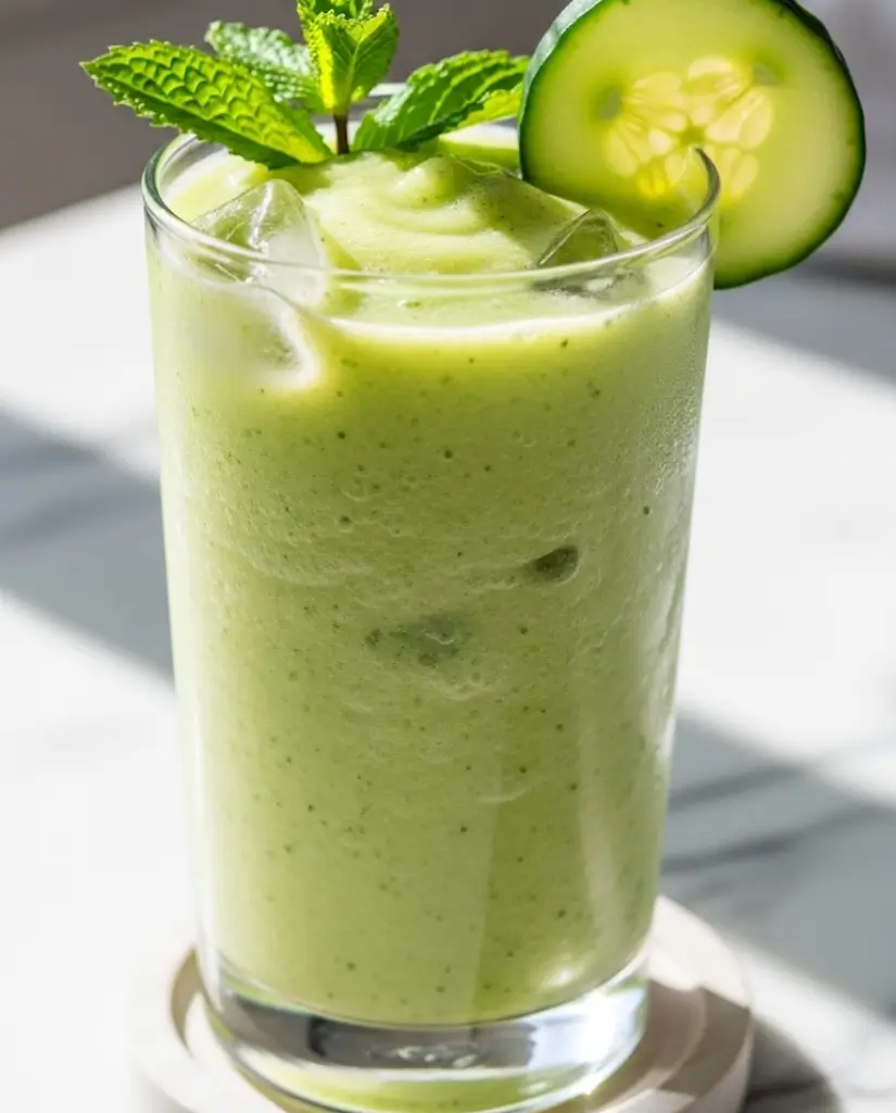 Cucumber Mint Fresh Glow Smoothie