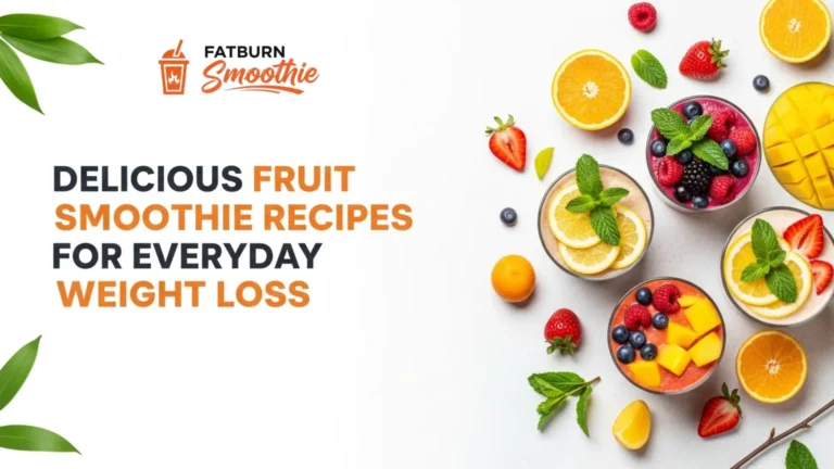 Delicious Fruit Smoothie Recipes for Everyday Weight Loss image