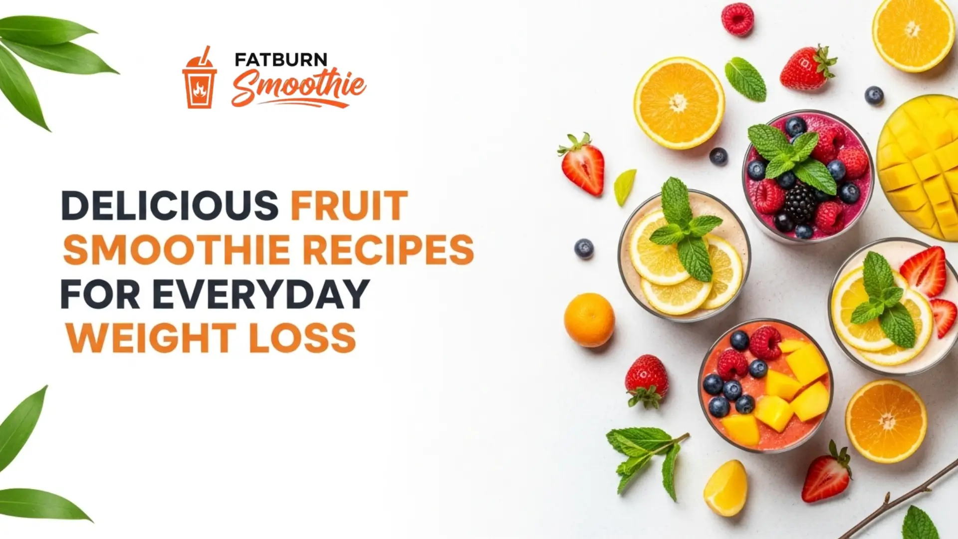 Delicious Fruit Smoothie Recipes for Everyday Weight Loss image