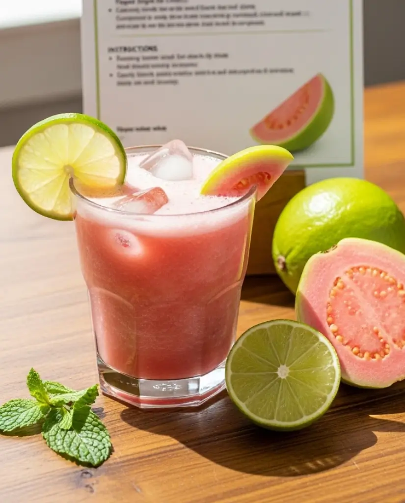 Guava Lime Clear Skin Smoothie