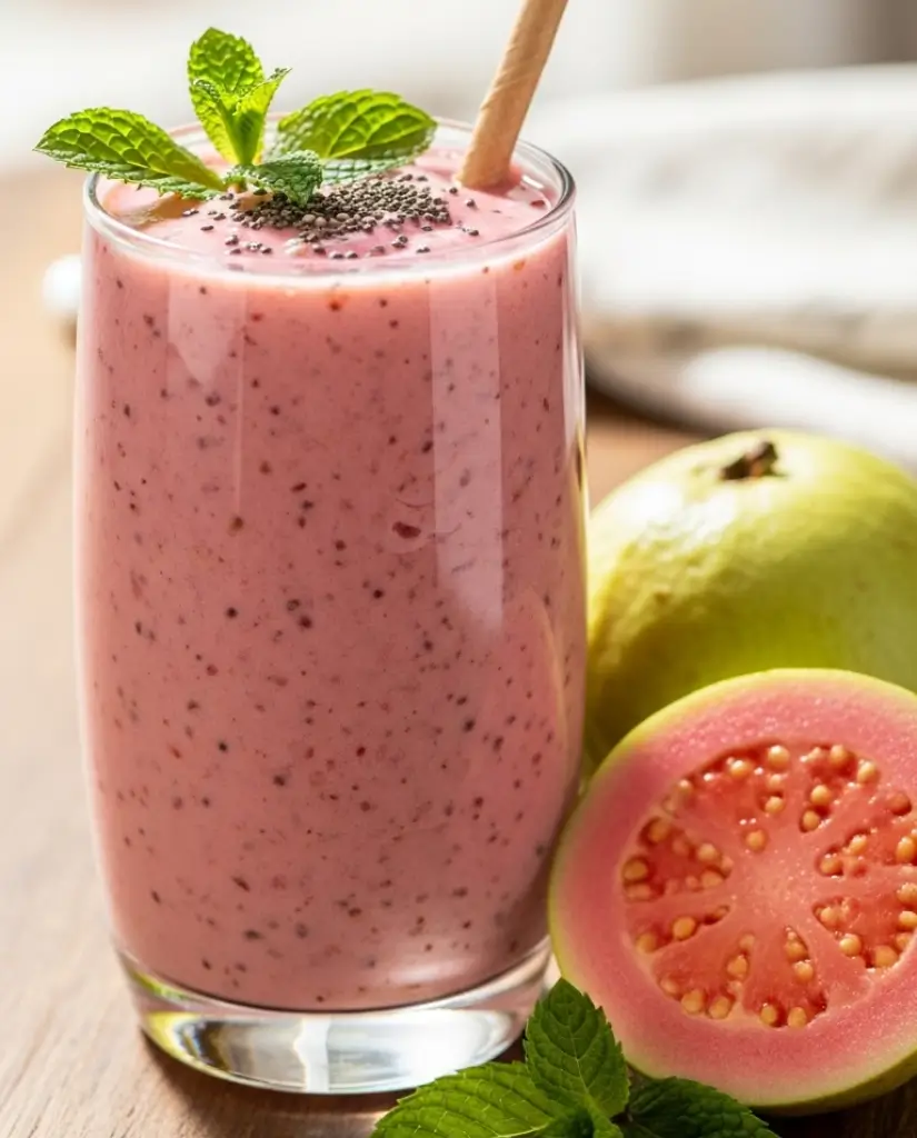 Guava Yogurt Fiber Smoothie