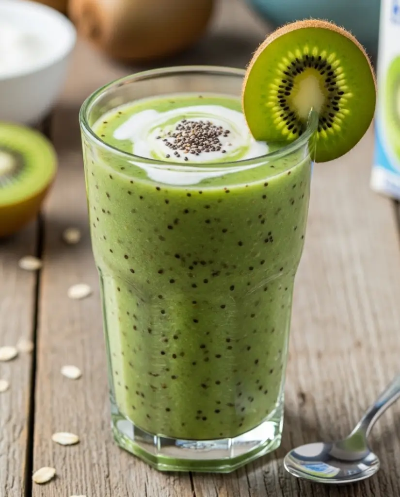 Kiwi Yogurt Fiber Smoothie