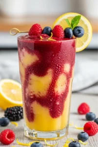 Lemon Berry Fat Burning Smoothie